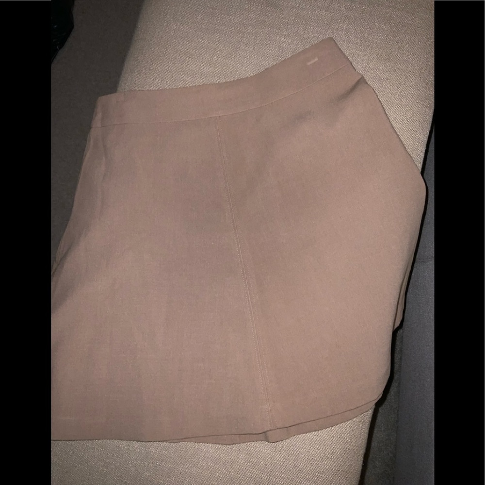 Loft tan skirt
